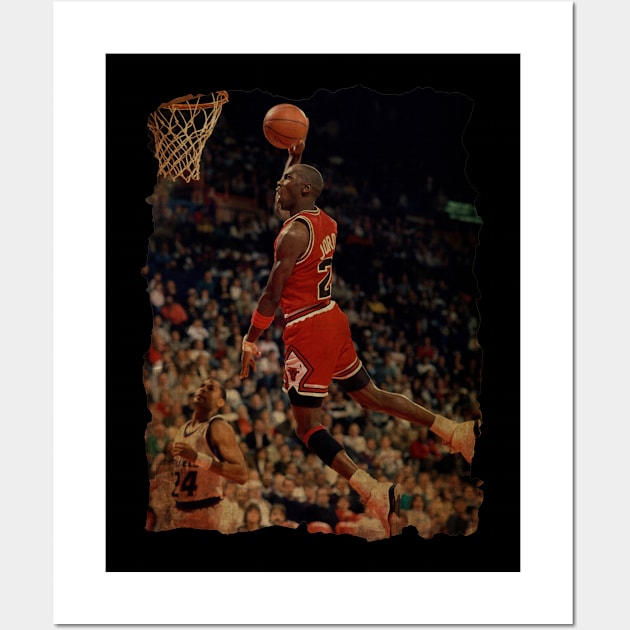 Dunk Michael Jordan Wall Art by CAH BLUSUKAN